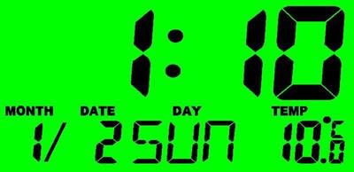 Car Automobile Digital Clock Mini Auto Watch  view 2