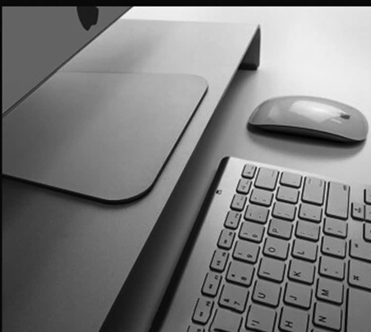 Aluminum Alloy Computer Monitor Increase Rack Desktop Storage Bracket Notebook Desktop Computer Elevated Base view 2