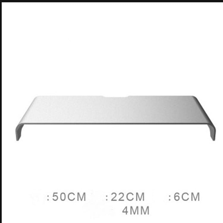 Aluminum Alloy Computer Monitor Increase Rack Desktop Storage Bracket Notebook Desktop Computer Elevated Base view 4