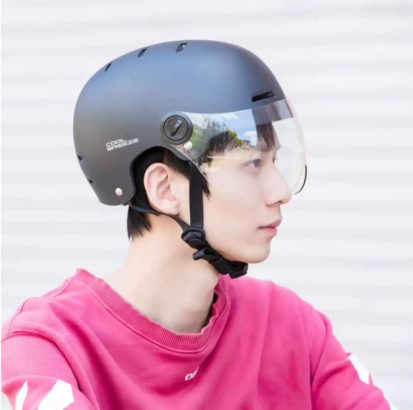 Cool Wind Riding Helmet, Shock Absorption, Shock Resistance, Comfort, Heat Absorption, Ventilation, Head Circumference Adjustment Helmet view 3