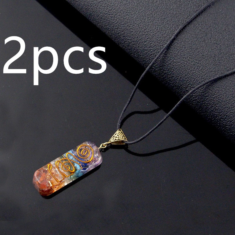 Gravel Seven Chakra Spirit Pendant view 16