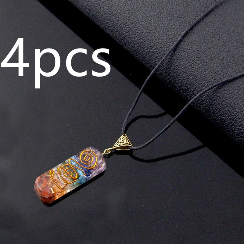 Gravel Seven Chakra Spirit Pendant view 7