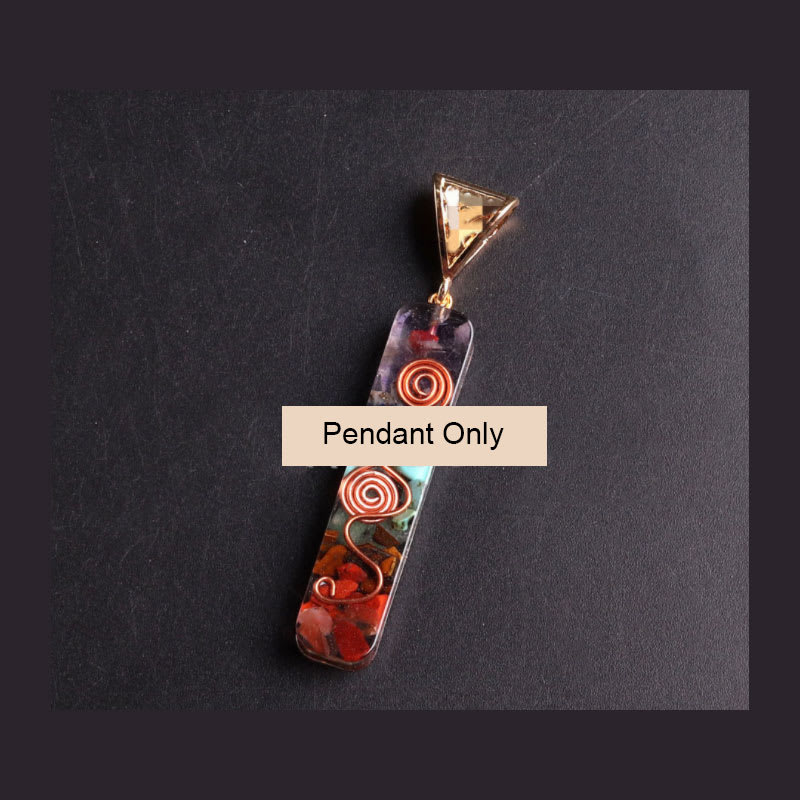 Gravel Seven Chakra Spirit Pendant view 11
