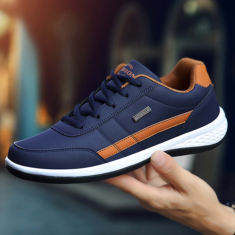 Casual Shoe Italian Breathable Leisure Male Sneakers Non-slip Footwear Men Vulcanized Shoes view 3