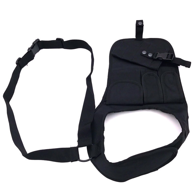 Tactical Army Fan Shoulder Special Agent Edition Underarm Holster Vest Camo Waterproof Nylon Invisible Tactical Mobile Phone Accessory Pack view 4