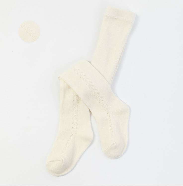 Children's Wear Hollow Tights Hole Tights Baby Tights Bottom view 2
