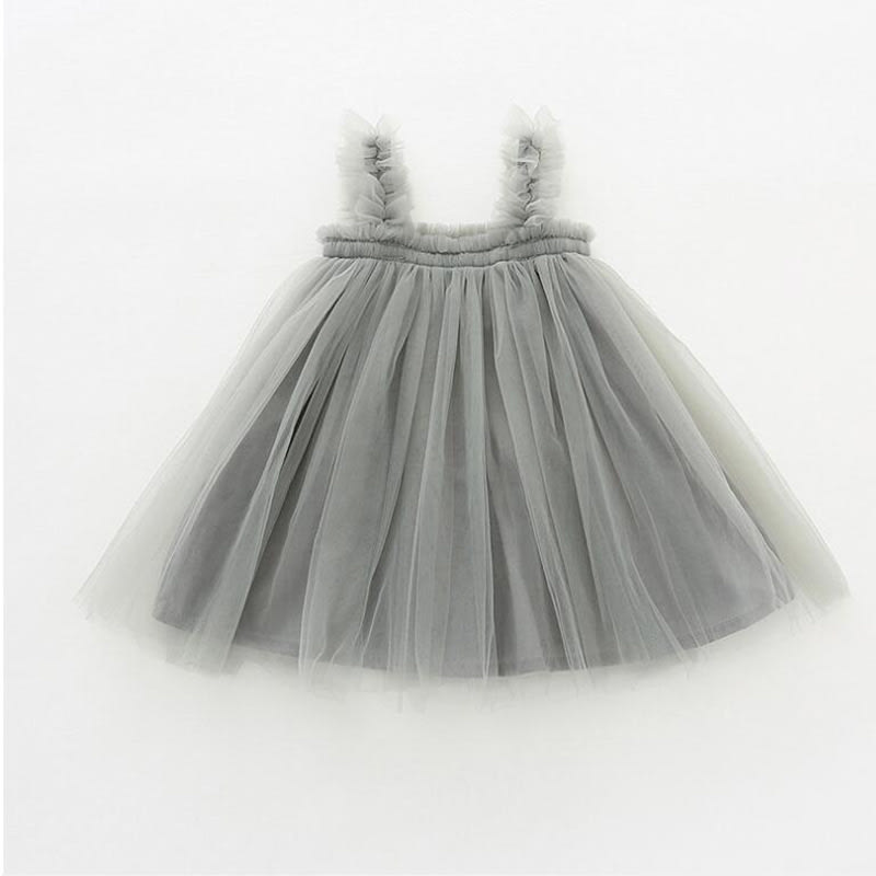 Children's Sling Dress Princess Tutu Skirt Mesh Skirt view 13