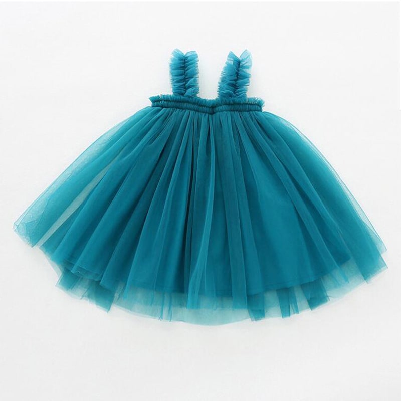 Children's Sling Dress Princess Tutu Skirt Mesh Skirt view 7