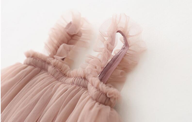 Children's Sling Dress Princess Tutu Skirt Mesh Skirt view 2