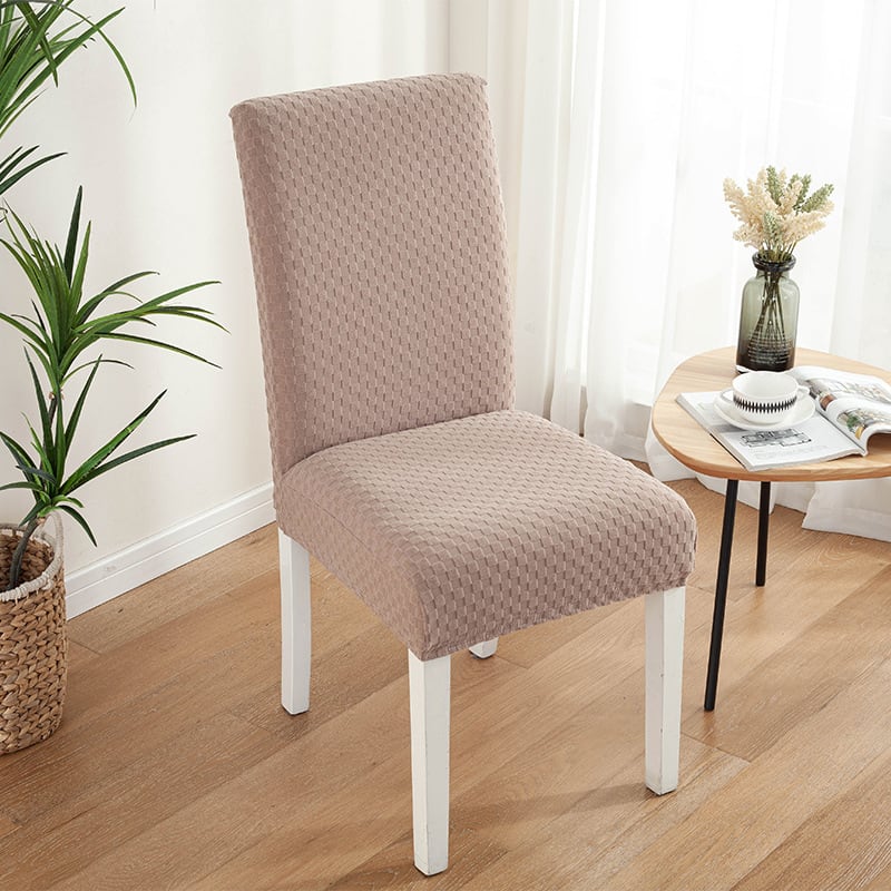 Stretch Thick Knitted Half-Pack Simple Chair Cover view 2