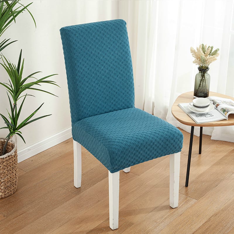 Stretch Thick Knitted Half-Pack Simple Chair Cover view 4