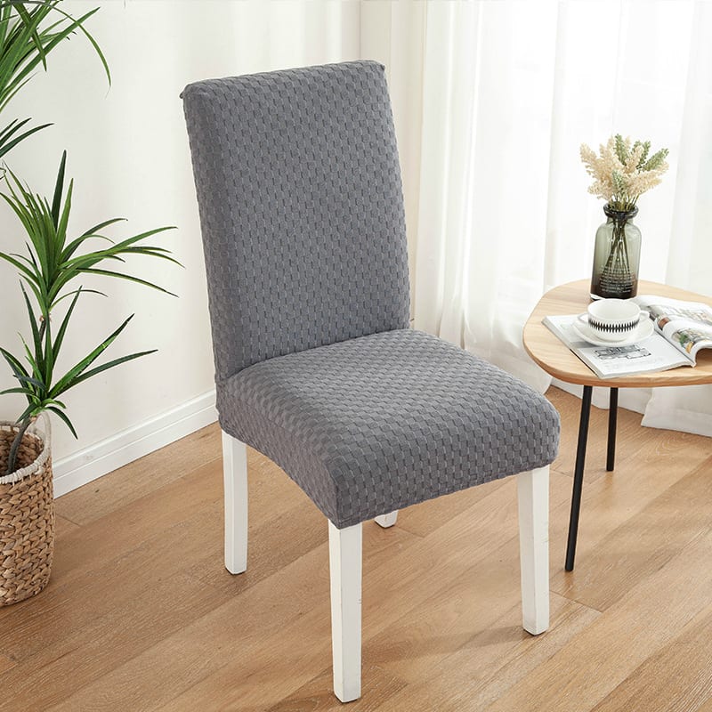 Stretch Thick Knitted Half-Pack Simple Chair Cover view 10