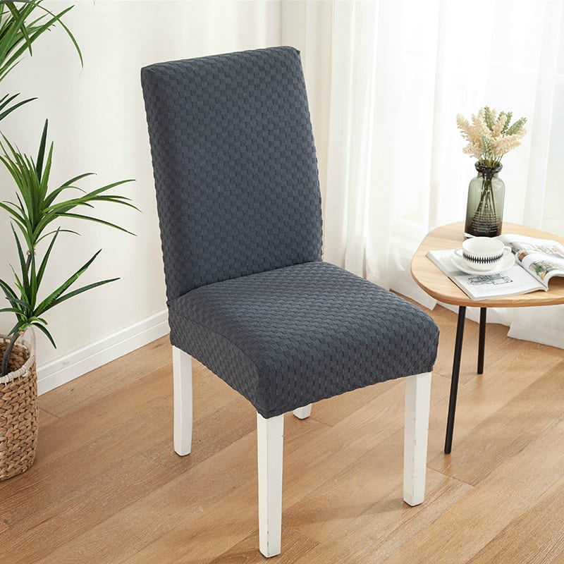 Stretch Thick Knitted Half-Pack Simple Chair Cover view 8
