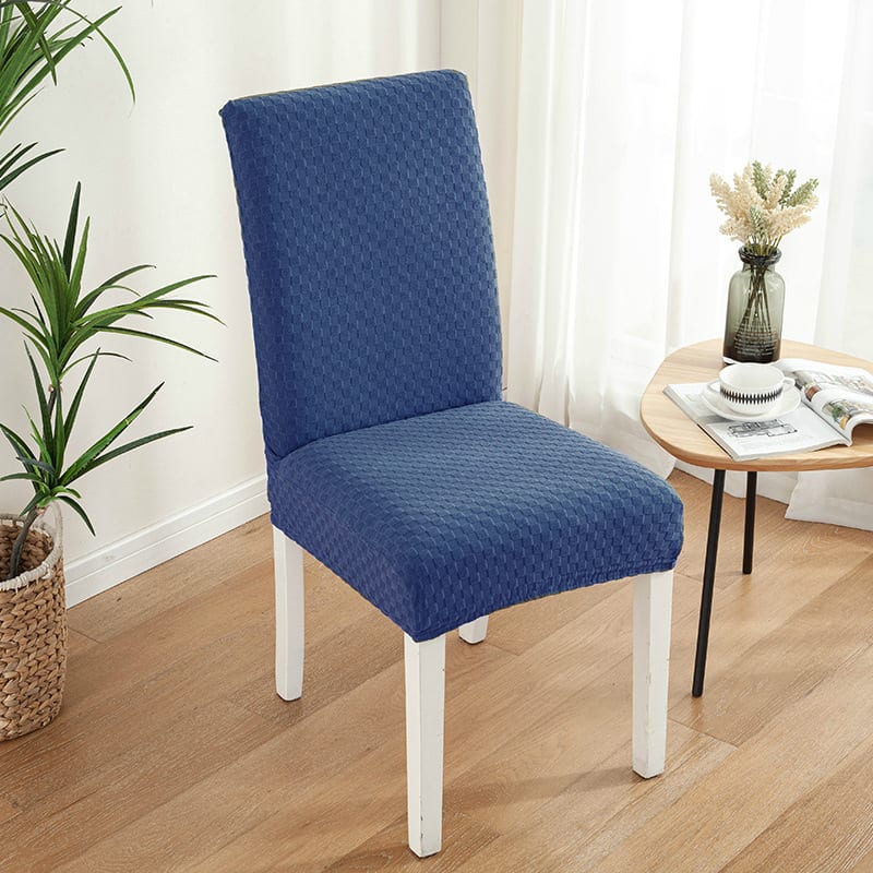 Stretch Thick Knitted Half-Pack Simple Chair Cover view 5