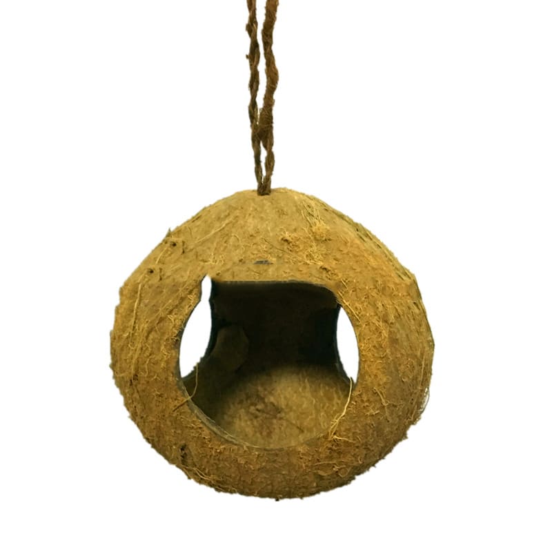 Creative Coconut Shell Bird Nest Feeder view 5