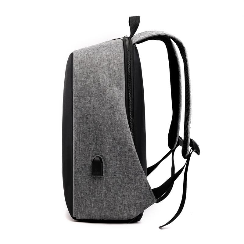 fashion new anti-theft backpack casual backpack business men multi-function USB backpack view 2
