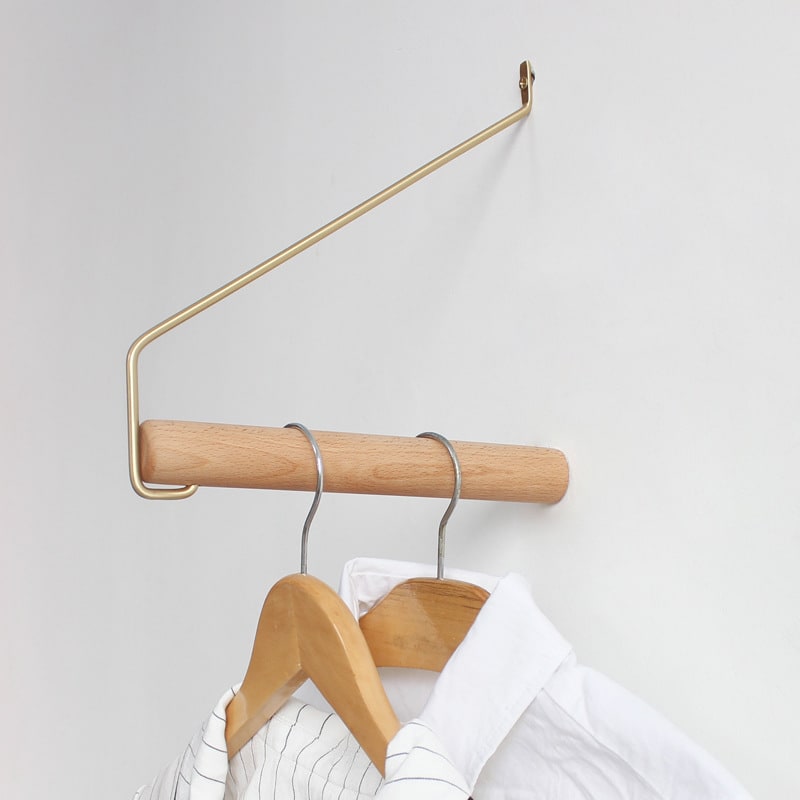 Hanging Hanger Nordic Wooden Wall Hanger Decorative Hook view 4