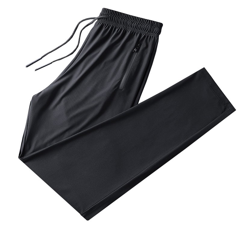 Men's Casual Pants Ice Silk Pants Loose Sports Pants Men's Clothing view 2