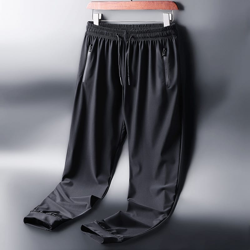 Men's Casual Pants Ice Silk Pants Loose Sports Pants Men's Clothing view 6