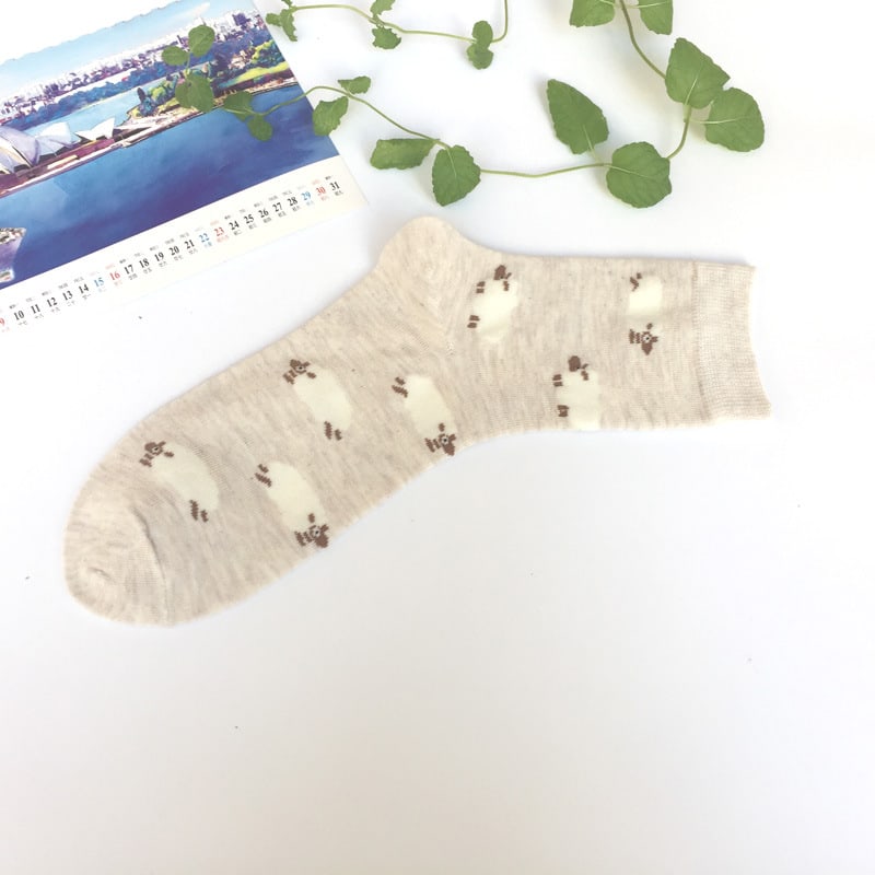 Female Socks Cute Cotton Socks, Cartoon Animal Pattern Cute Cartoon Socks Cotton Socks view 3