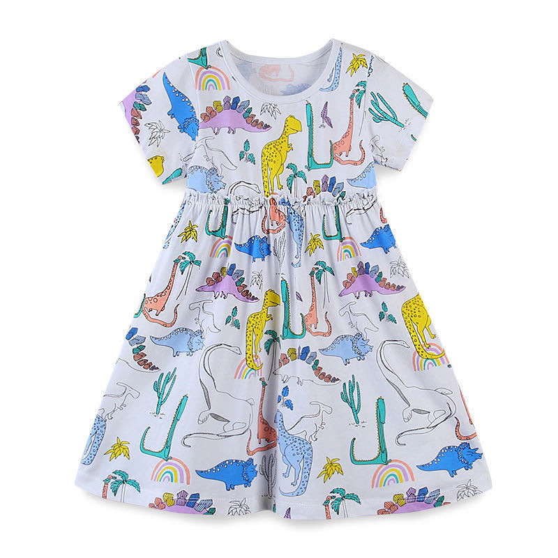 New Summer Children's Clothing Clothes Princess Wind Dress view 3