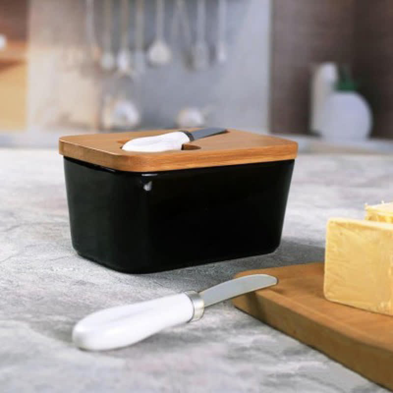 Ceramic Rectangular Cheese Simple Box view 3