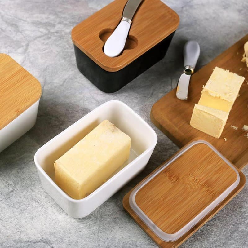 Ceramic Rectangular Cheese Simple Box view 4
