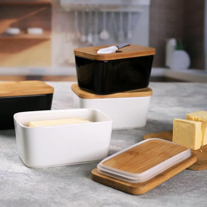 Ceramic Rectangular Cheese Simple Box view 6