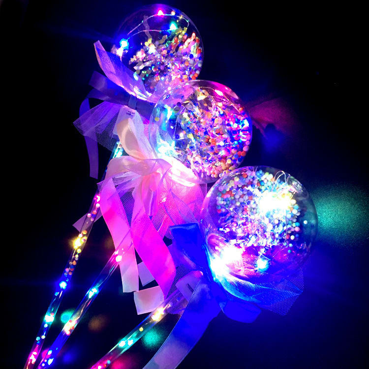Internet Celebrity Bobo Ball Glowing Hot Style Star Magic New Handheld Bobo Ball Square Toy Night Market Stall view 7