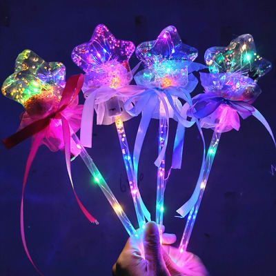 Internet Celebrity Bobo Ball Glowing Hot Style Star Magic New Handheld Bobo Ball Square Toy Night Market Stall view 2