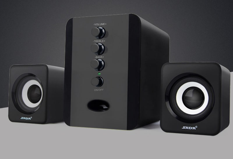 Speakers Computer D-202 Combination Music-Player Subwoofer-Sound-Box Smart-Phones Stereo view 3