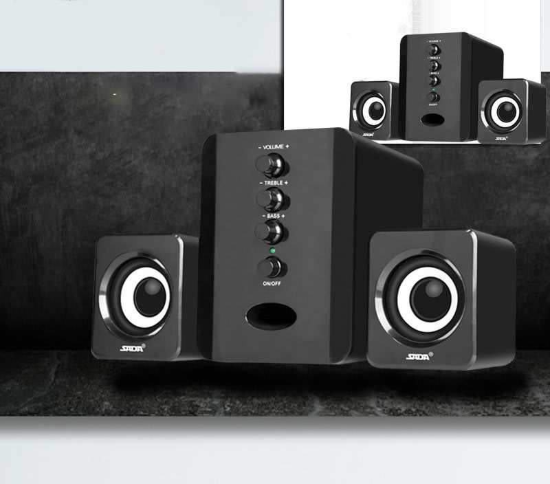 Speakers Computer D-202 Combination Music-Player Subwoofer-Sound-Box Smart-Phones Stereo view 7