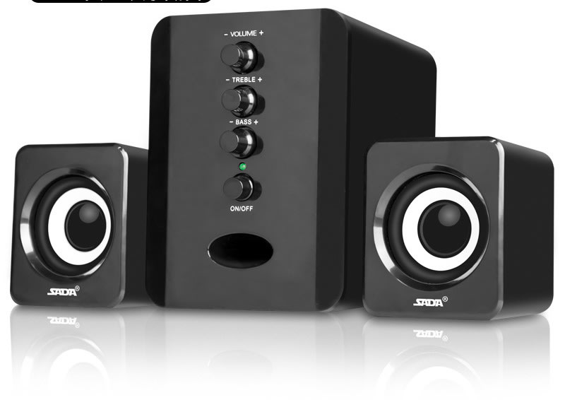 Speakers Computer D-202 Combination Music-Player Subwoofer-Sound-Box Smart-Phones Stereo view 6