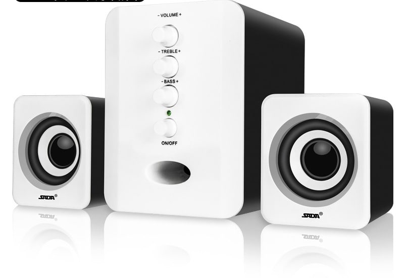 Speakers Computer D-202 Combination Music-Player Subwoofer-Sound-Box Smart-Phones Stereo view 2
