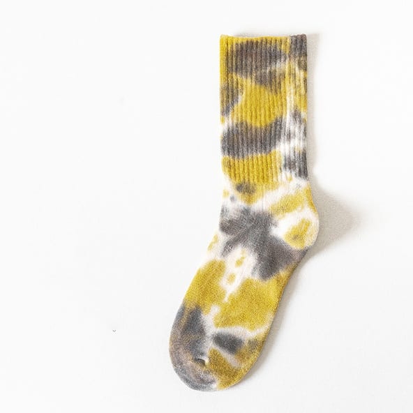 Women's Fashion Simple Tie-Dye Tube Socks view 7