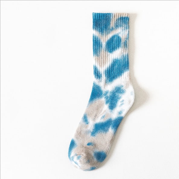 Women's Fashion Simple Tie-Dye Tube Socks view 5