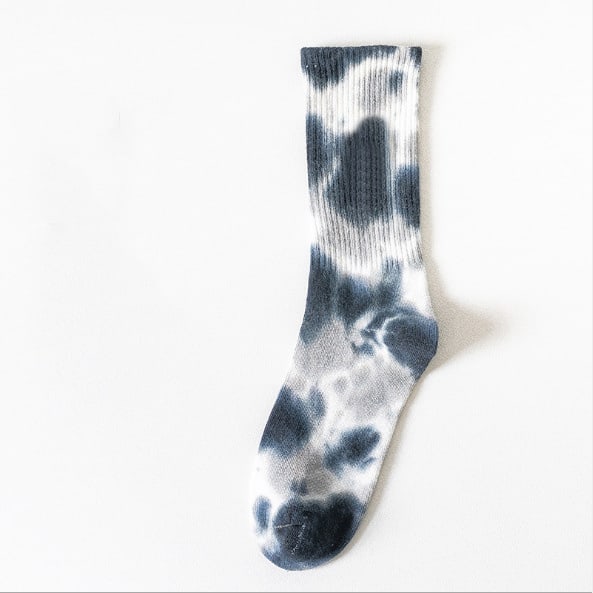 Women's Fashion Simple Tie-Dye Tube Socks view 6
