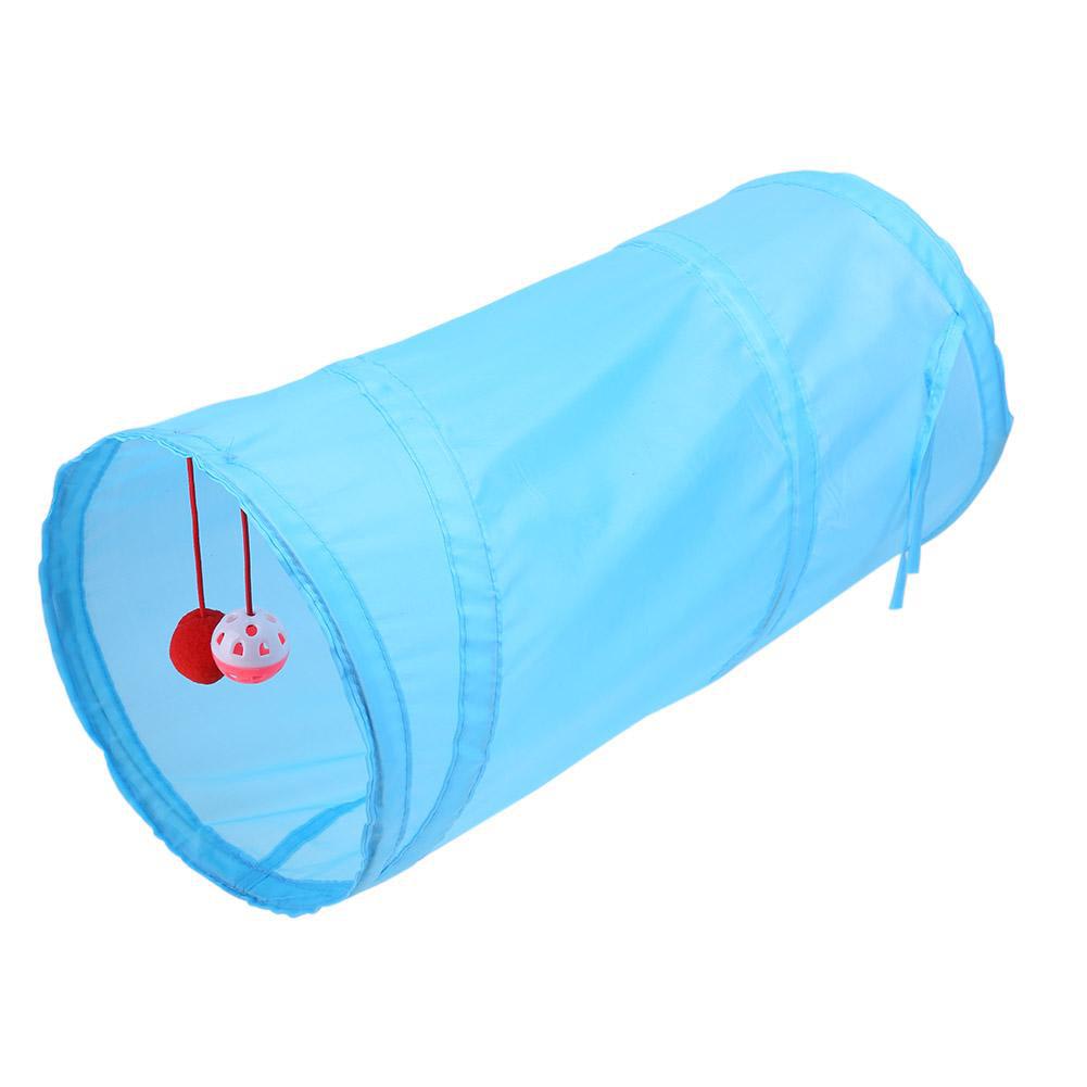 Pet supplies cat ring paper two-way tunnel can accommodate folding cat channel view 11
