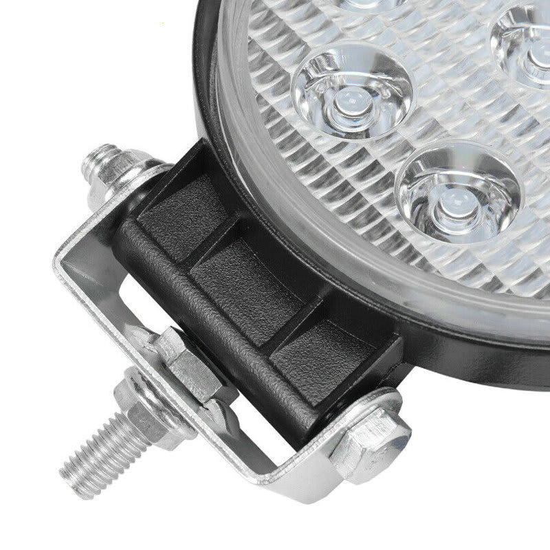 Car LED Work Light Mini Round 9 Lights 27W Auxiliary Light Modified Headlight Engineering Spotlight Headlight view 4