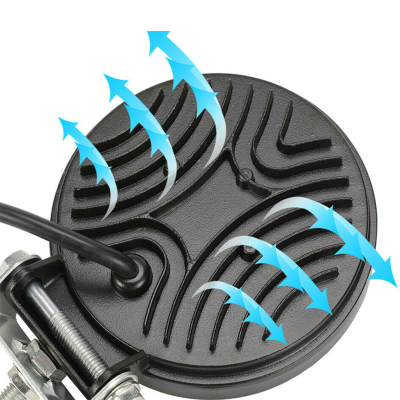 Car LED Work Light Mini Round 9 Lights 27W Auxiliary Light Modified Headlight Engineering Spotlight Headlight view 1