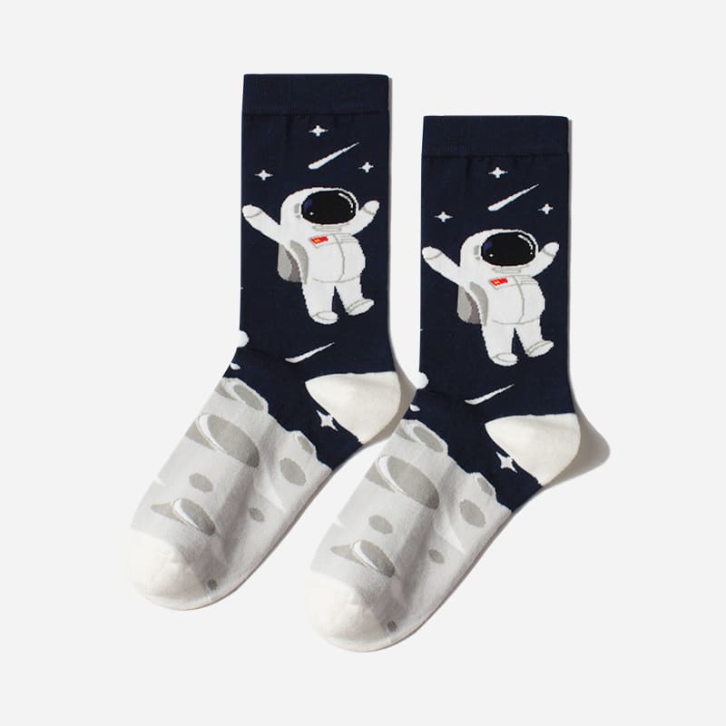 In-tube Socks Outer Space Series Cotton Socks view 2