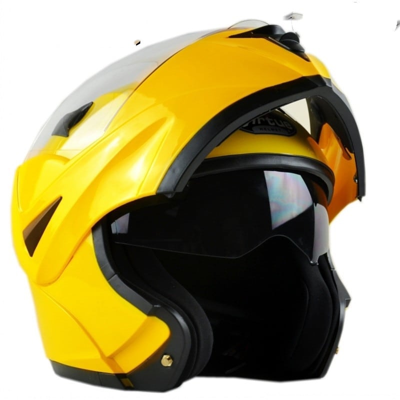 Motorcycle Helmet Dual-Lens Riding Helmet Dual-Use Helmet view 5