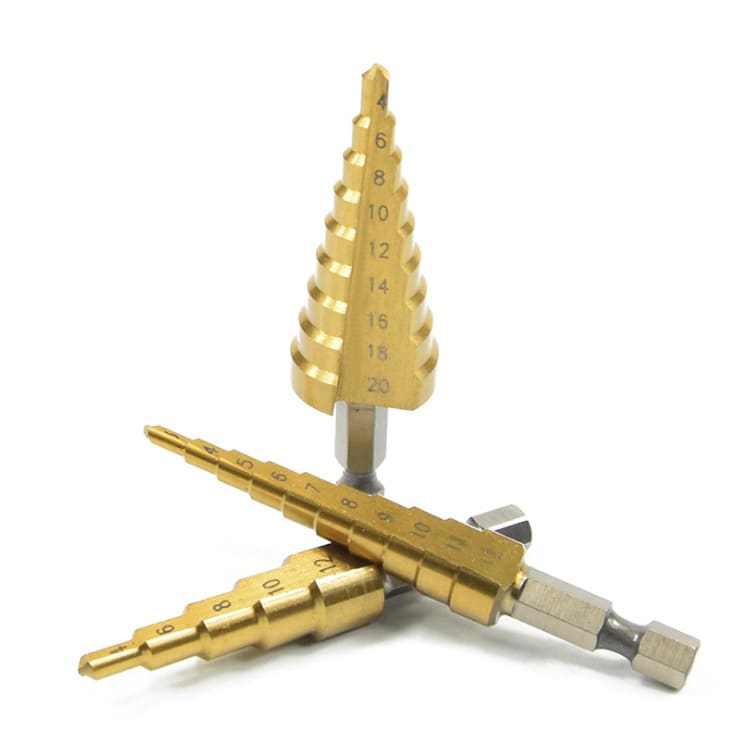 Step Drill Pagoda Drill Step High Speed Steel Drill Bit view 3