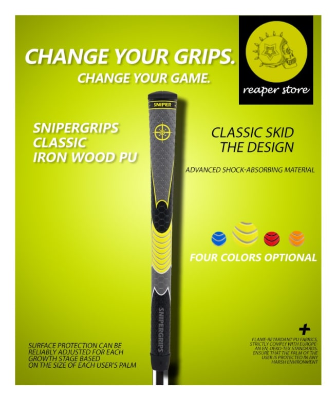 Genuine Grip 35G Super Light Iron Grip Wood Grip Men'S And Women'S Club Rubber Handle Set view 2