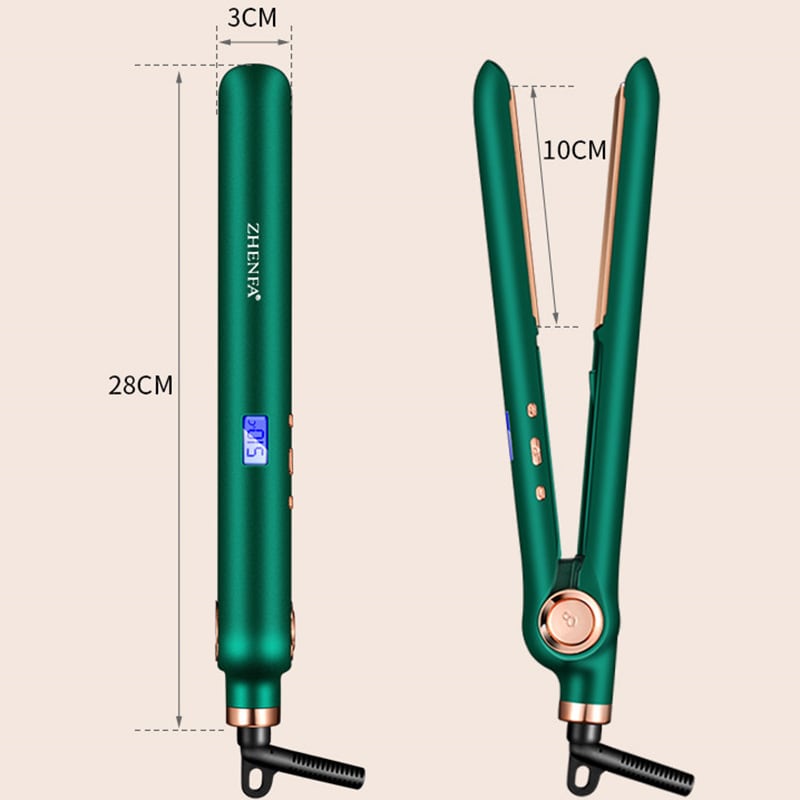 Multi-Stage Thermostat Electric Splint Curling Iron view 2