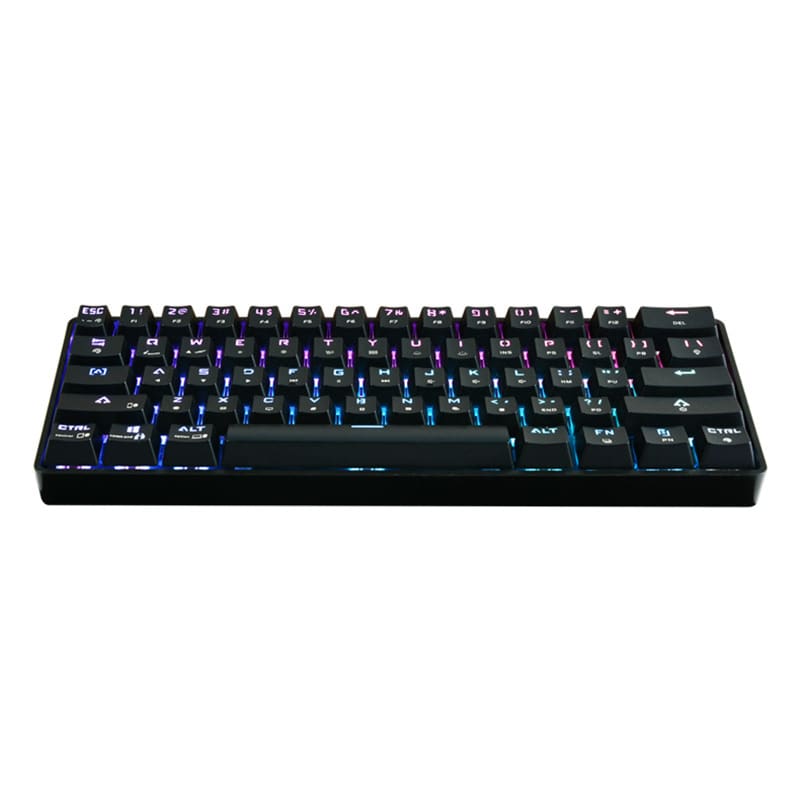 Wireless Bluetooth Keyboard Colorful PBT Keycaps Mechanical Keyboard view 9