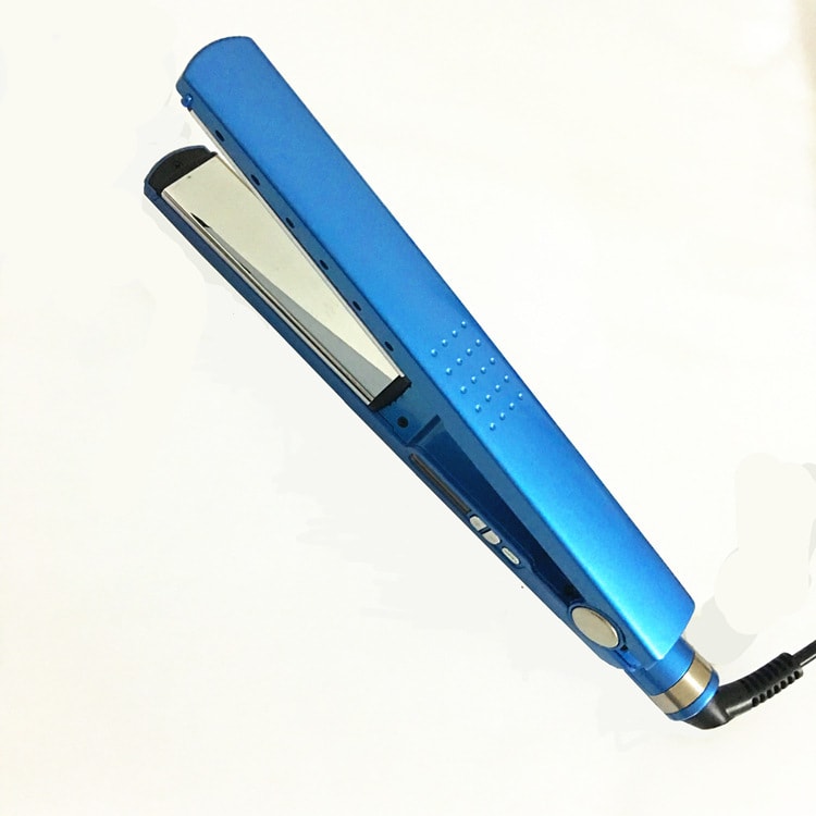 Blue Narrow Nano Titanium Hair Straightener view 2