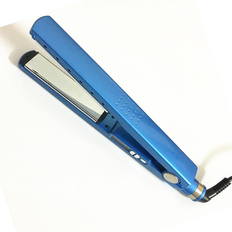 Blue Narrow Nano Titanium Hair Straightener view 5