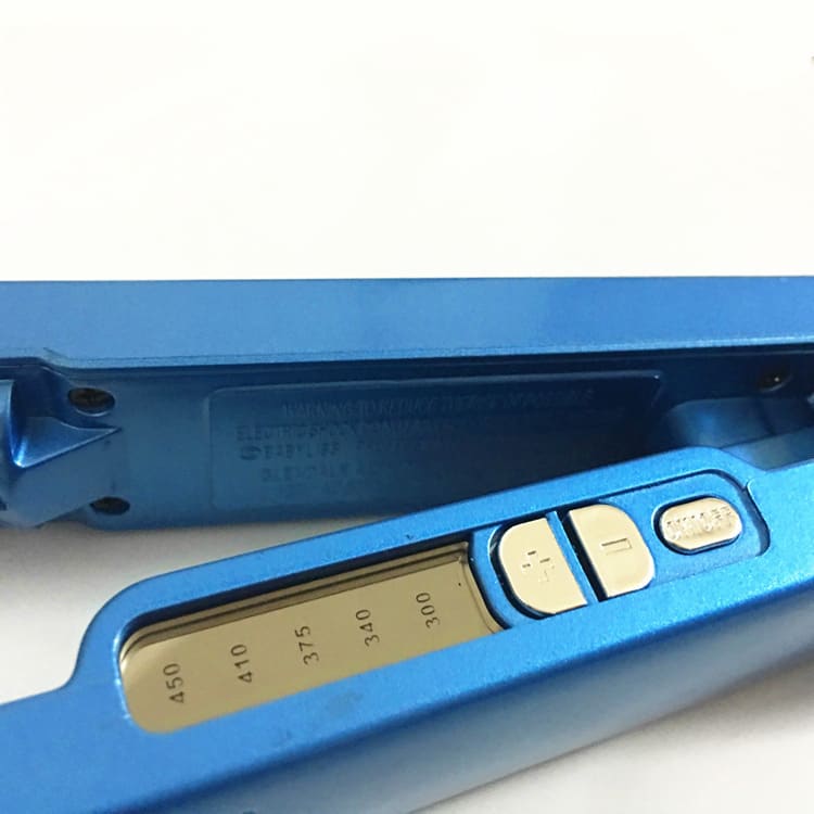 Blue Narrow Nano Titanium Hair Straightener view 4