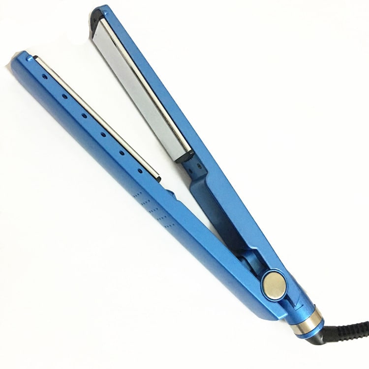 Blue Narrow Nano Titanium Hair Straightener view 3